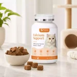 bouchées moelleuses en complément de calcium pour chat
