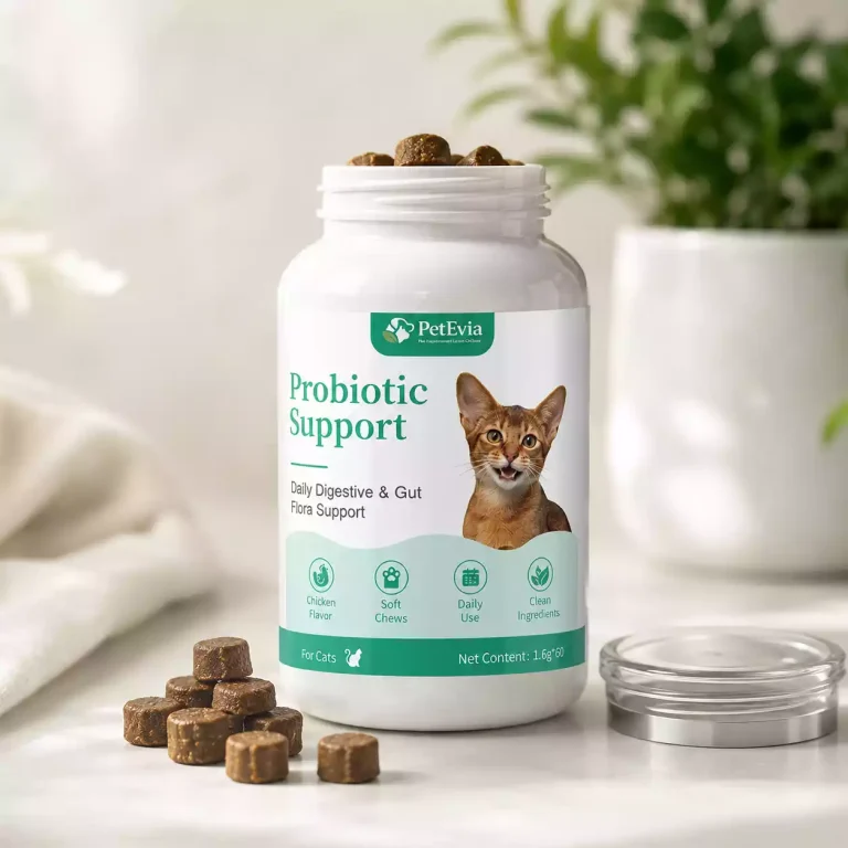 Probiotische zachte kauwsnoepjes voor katten