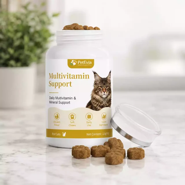 bouchées moelleuses multivitaminées pour chat 11 en 1