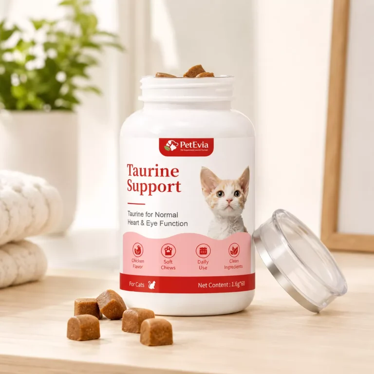 Zachte kauwsnoepjes met taurine voor katten