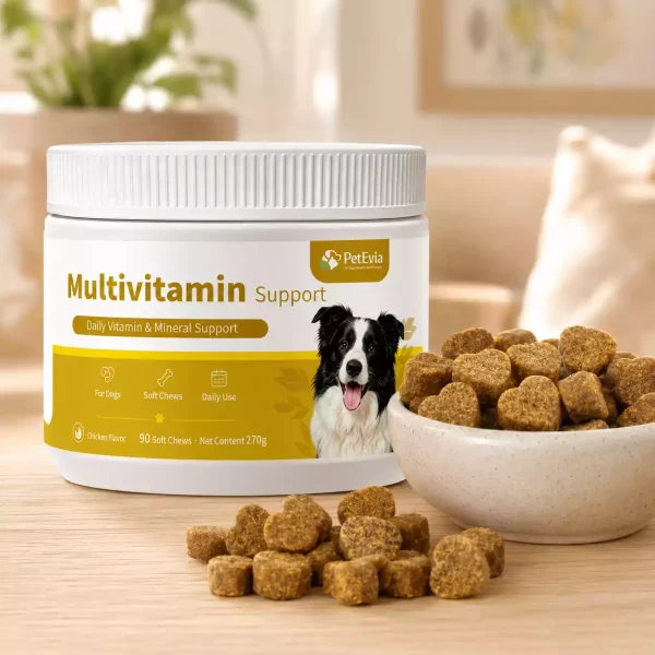 bouchées moelleuses multivitaminées personnalisées pour chien