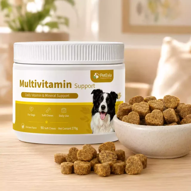 bouchées moelleuses multivitaminées personnalisées pour chien