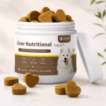 bouchées moelleuses pour le soutien hépatique du chien